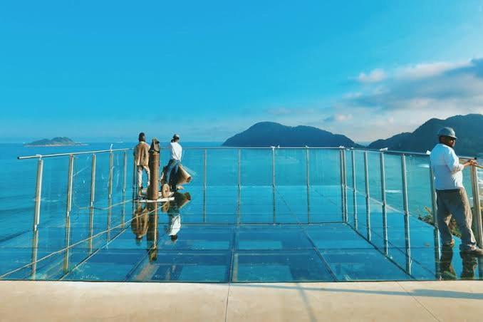 Apartamento Guarujá Astúrias Esterno foto