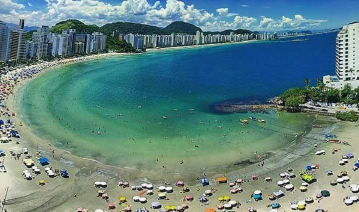 Apartamento Guarujá Astúrias Esterno foto