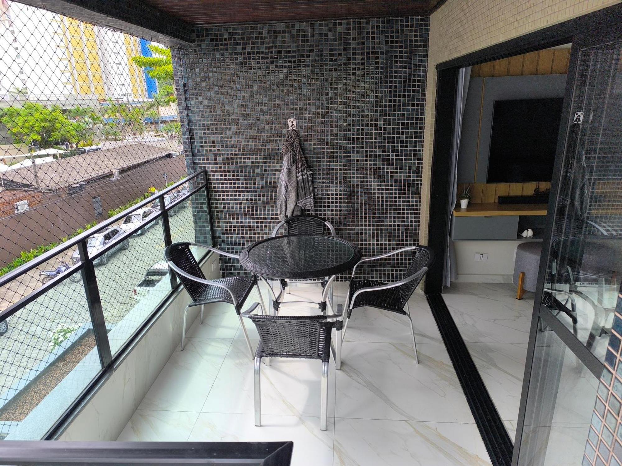 Apartamento Guarujá Astúrias Esterno foto